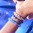 Feenstaub | Silber | Meerjungfrau Glasperlenarmband